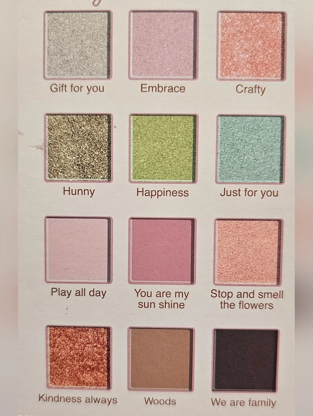 Disney Winnie the Pooh Eyeshadow Palette